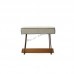 SLINE 500 梳妝椅, 楹木+金屬+布料, 815882